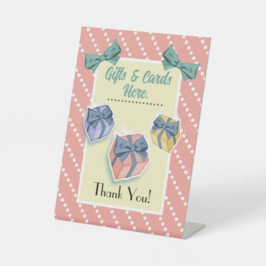 Vintages Brautparty Tabellenüberschrift Sockelschild (Vorderseite)