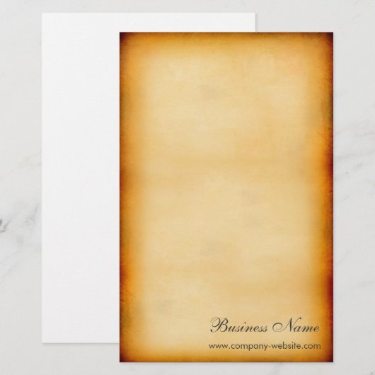 Vintages Briefpapier (Vorne/Hinten)