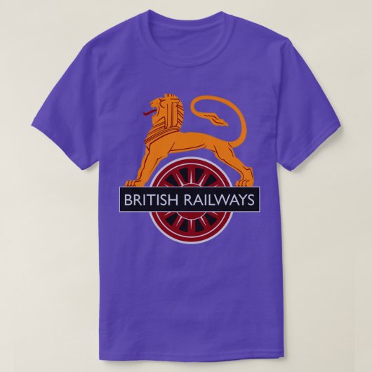 Vintages British Railway Design T-Shirt (Design vorne)