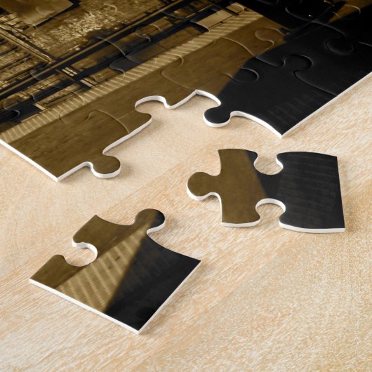 Vintages Brooklyn-Puzzlespiel Puzzle (Seite)