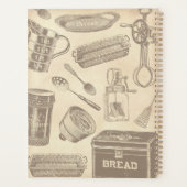 Vintages Brotbackplaner Planer (Rückseite)