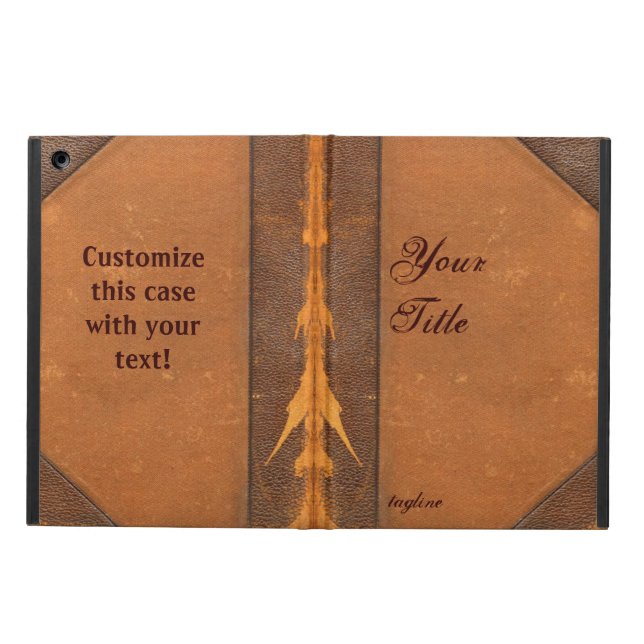 Vintages Buch-iPad Air ケース (Vorderseite)