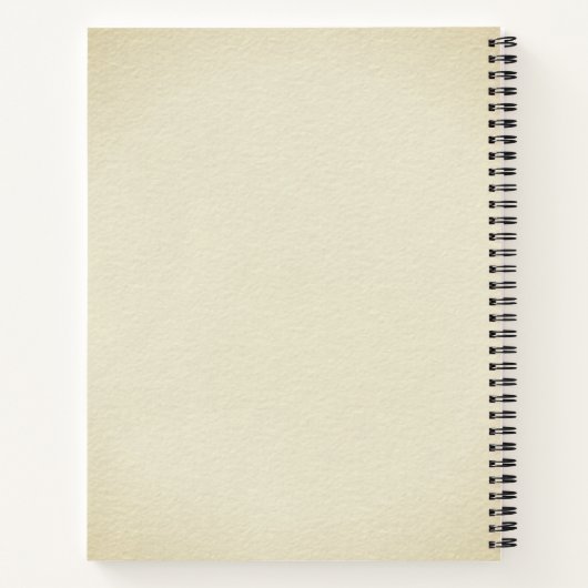 Vintages Buch mit Blume buchen (Rückseite)