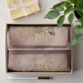 Vintages Buch Seidenpapier (Geschenk)