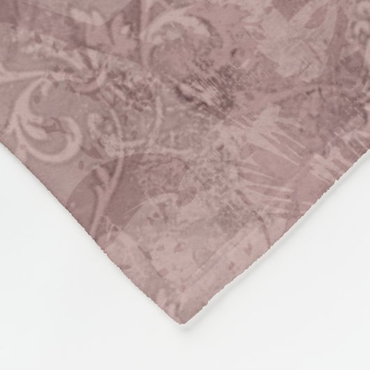 Vintages Buch-Zitat Fleecedecke (Ecke)