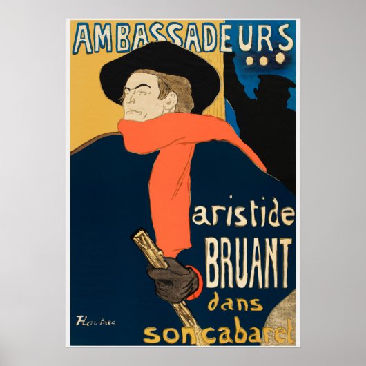 Vintages Buchcover-Poster Poster (Vorne)