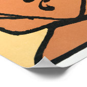 Vintages Buchcover-Poster Poster (Ecke)