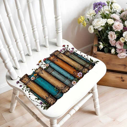 Vintages Bücherposter oder Entpackpapier Poster