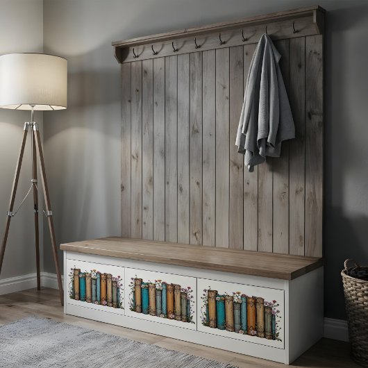 Vintages Bücherposter oder Entpackpapier Poster