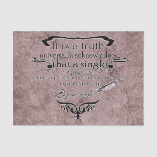 Vintages Buchpreisangebot Seidenpapier (Vorderseite)