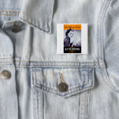 Vintages Buchstabe-Schreiben Button (Beispiel)