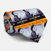 Vintages Buchstabe-Schreiben Krawatte (Gerollt)