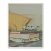 Vintages Buchwerk Aufkleber (Vorderseite)