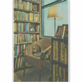 Vintages Buchwerk Aufkleber (Vorderseite)