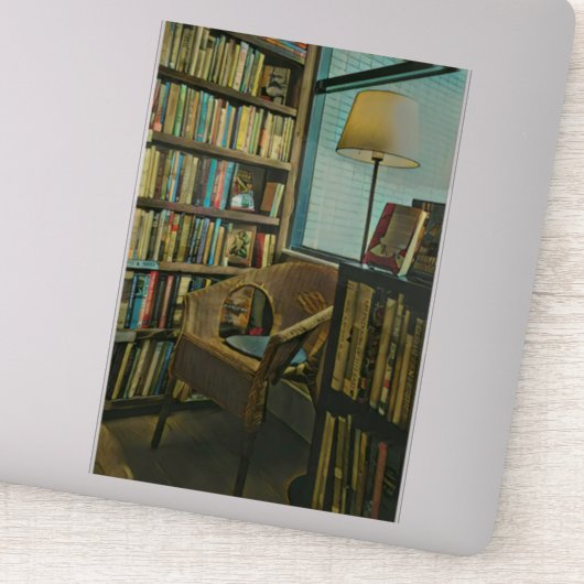 Vintages Buchwerk Aufkleber (Detail)