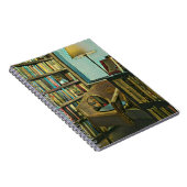 Vintages Buchwerk Notizblock (Rechte Seite)