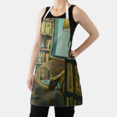 Vintages Buchwerk Schürze (InSitu)