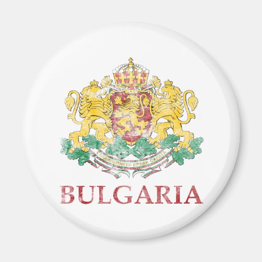 Vintages Bulgarien Magnet (Vorne)