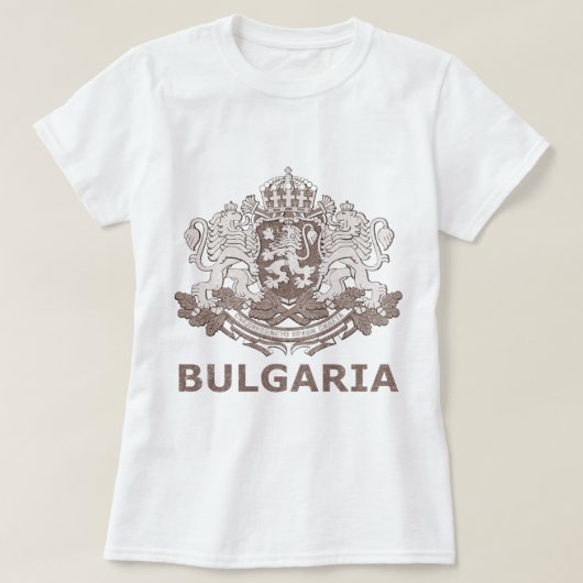 Vintages Bulgarien T-Shirt (Design vorne)