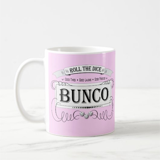 Vintages Bunco-Design Kaffeetasse (Links)