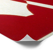 Vintages Bundesstaatliches Theaterprojekt "Battle  Poster (Ecke)