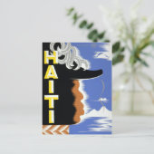 Vintages Bundesstaatliches Theaterprojekt Haiti Ha Postkarte (Stehend Vorderseite)
