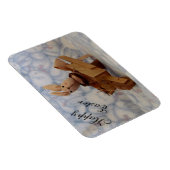 Vintages Bunny Cart Ostermagnet Magnet (Rechte Seite)