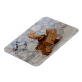 Vintages Bunny Cart Ostermagnet Magnet (Linke Seite)