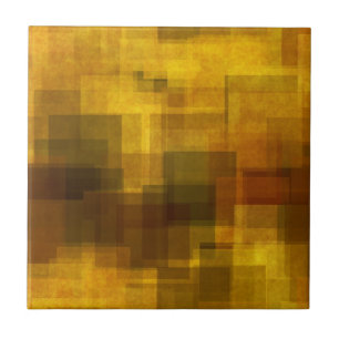 Vintages buntes abstraktes geometrisches der Kunst Fliese