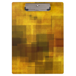 Vintages buntes abstraktes geometrisches der Kunst Klemmbrett