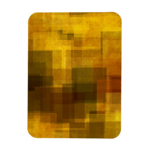 Vintages buntes abstraktes geometrisches der Kunst Magnet