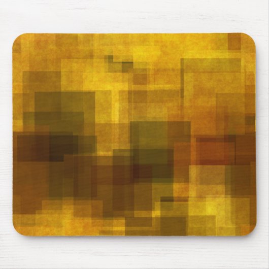 Vintages buntes abstraktes geometrisches der Kunst Mousepad (Vorne)
