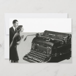 Vintages Business, antike Office-Schreibmaschine
