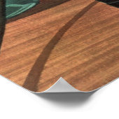 Vintages Business, antikes Telefon mit Rotary-Einw Poster (Ecke)