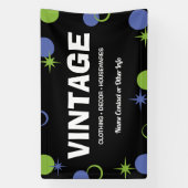 Vintages Business Midjahrhundert Moderner Stil Banner (Vertikal)