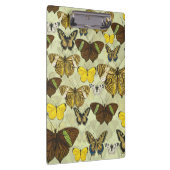 Vintages Butterfly-Diagramm Muster Klemmbrett (Rechts)