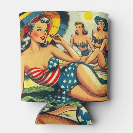 Vintages Button Dosenkühler (Rückseite)