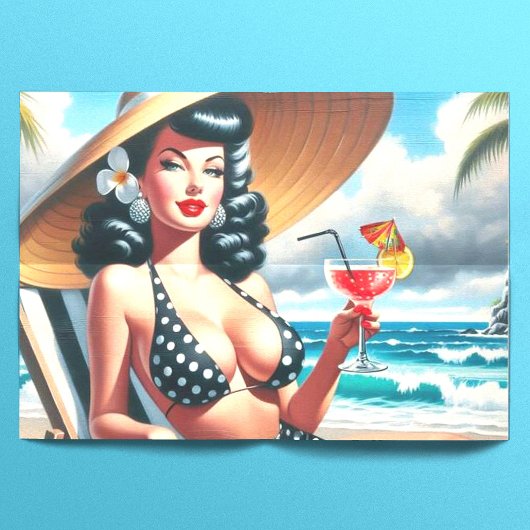 Vintages Button im Sommer Seidenpapier