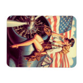 Vintages Button Magnet (Horizontal)