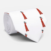 Vintages Button nach oben Krawatte (Gerollt)