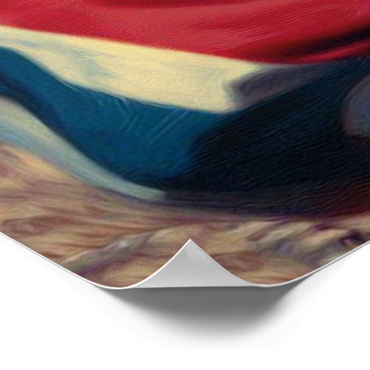 Vintages Button Poster (Ecke)