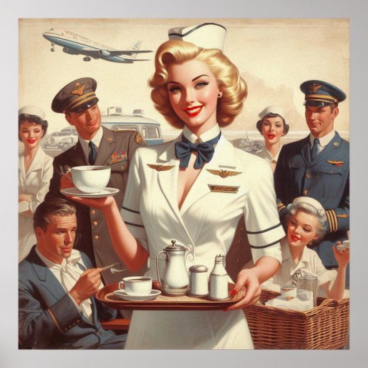 Vintages Button Poster (Vorne)