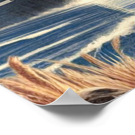 Vintages Button Poster (Ecke)