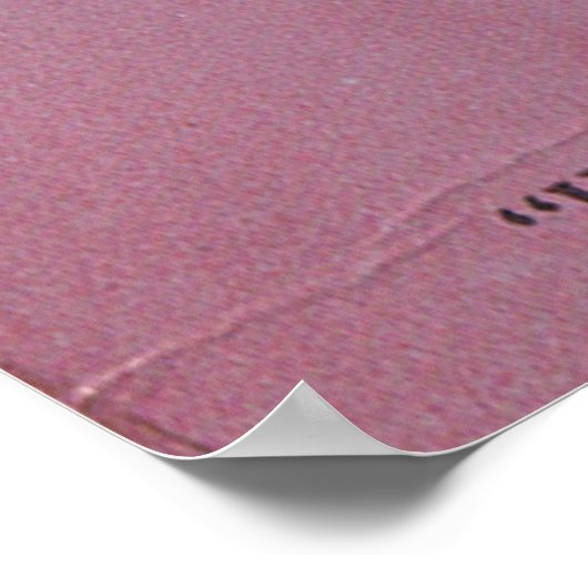 Vintages Button Poster (Ecke)