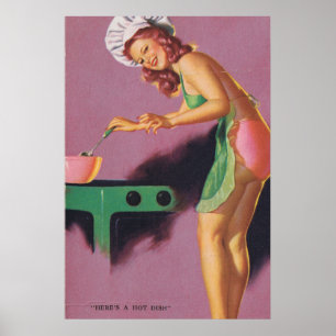 Vintages Button Poster