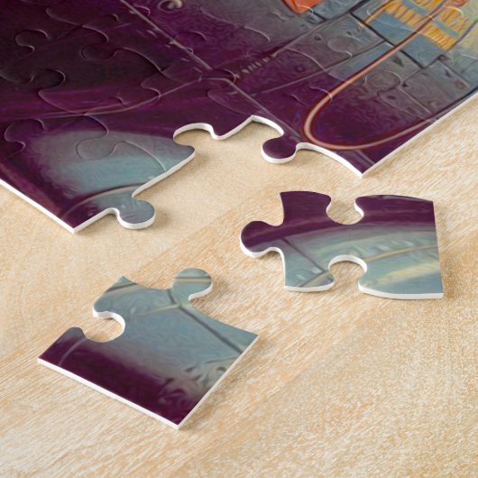 Vintages Button Puzzle (Seite)