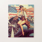 Vintages Button Puzzle (Vertikal)