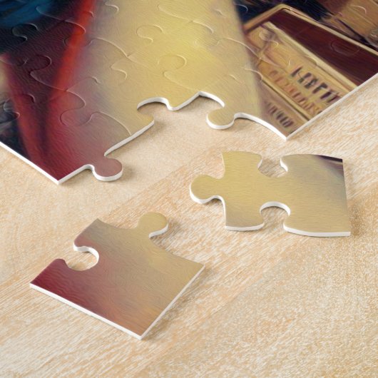 Vintages Button Puzzle (Seite)