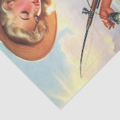 Vintages Button Seidenpapier (Ausschnitt)