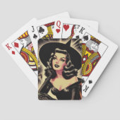 Vintages Button Spielkarten (Rückseite)